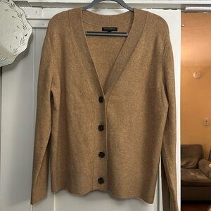 Banana Republic Tan Cardigan Sweater